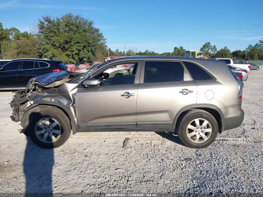 2013 Kia Sorento Lx VIN: 5XYKT3A11DG364095 Lot: 43801233