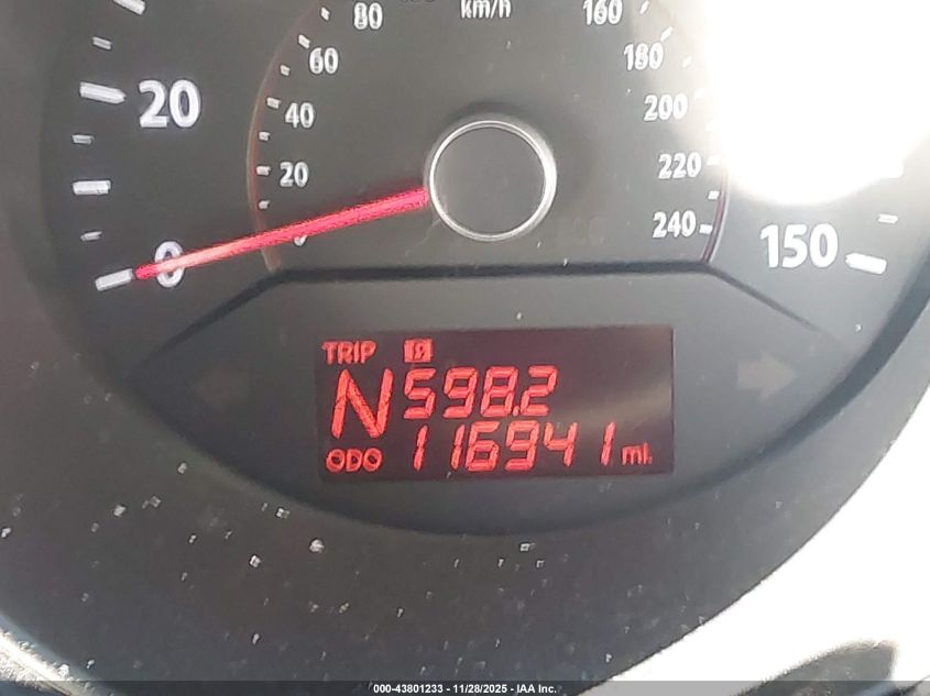 2013 Kia Sorento Lx VIN: 5XYKT3A11DG364095 Lot: 43801233