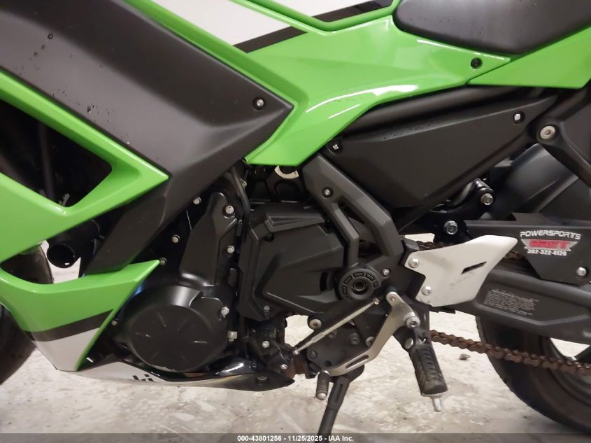 2025 Kawasaki Ex650 P VIN: ML5EXEP19SDAE9442 Lot: 43801256