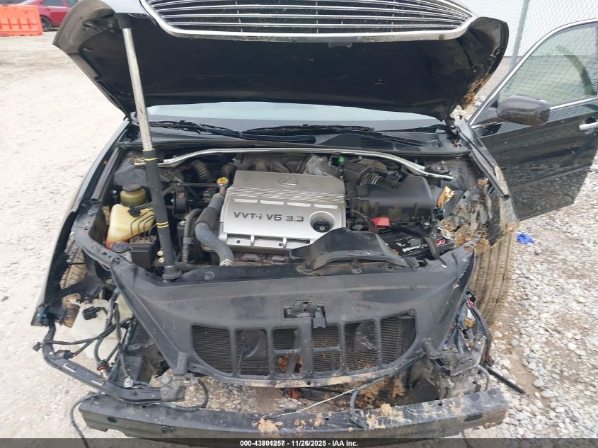 2005 Lexus Es 330 VIN: JTHBA30GX50024011 Lot: 43801257