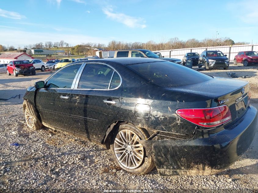 2005 Lexus Es 330 VIN: JTHBA30GX50024011 Lot: 43801257