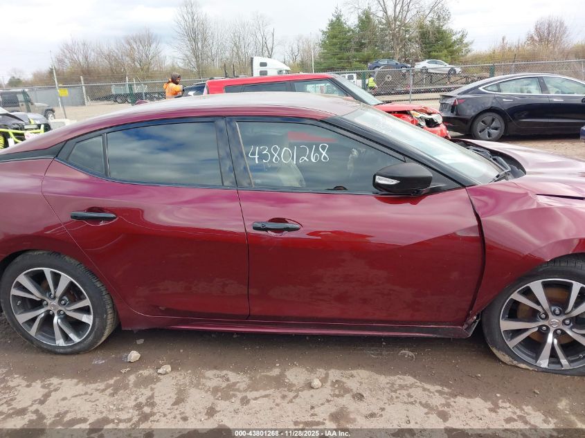2017 Nissan Maxima 3.5 Platinum/3.5 S/3.5 Sl/3.5 Sr/3.5 Sv VIN: 1N4AA6AP5HC367931 Lot: 43801268