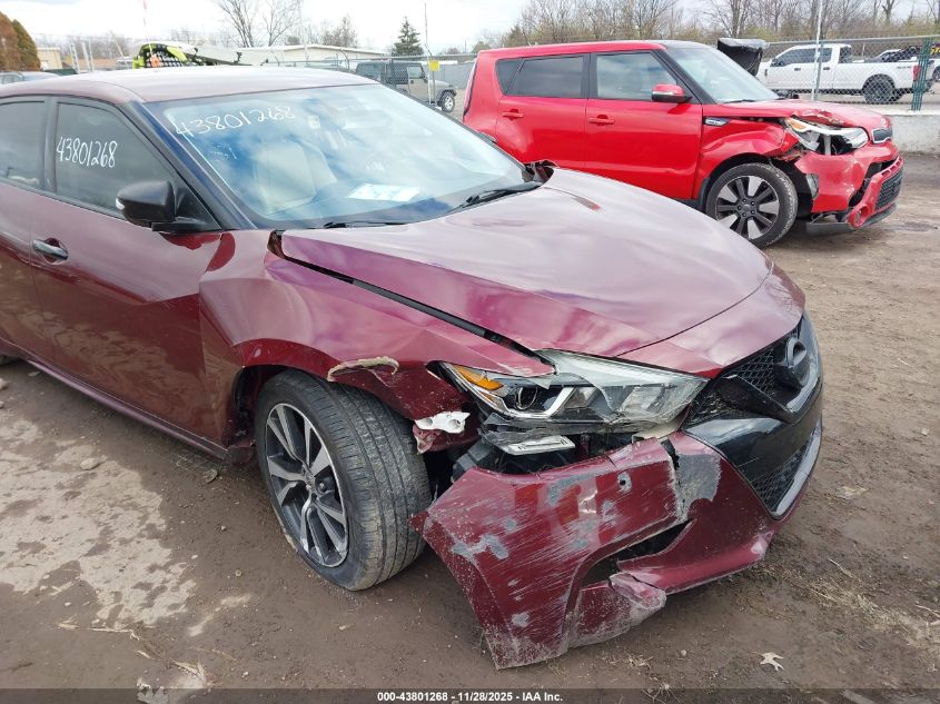 2017 Nissan Maxima 3.5 Platinum/3.5 S/3.5 Sl/3.5 Sr/3.5 Sv VIN: 1N4AA6AP5HC367931 Lot: 43801268