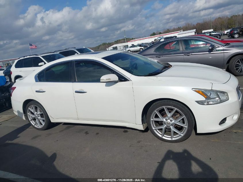 2009 Nissan Maxima 3.5 Sv VIN: 1N4AA51E29C815956 Lot: 43801276