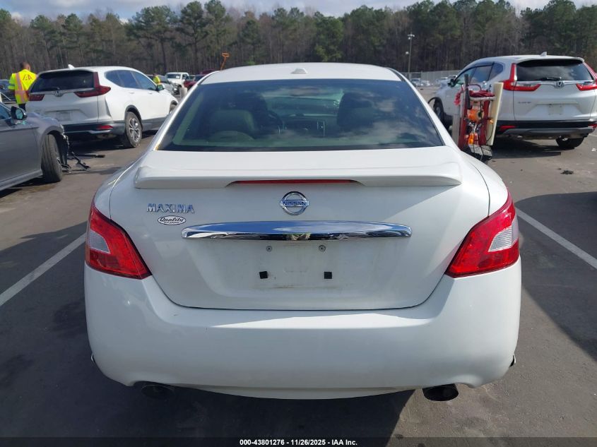 2009 Nissan Maxima 3.5 Sv VIN: 1N4AA51E29C815956 Lot: 43801276