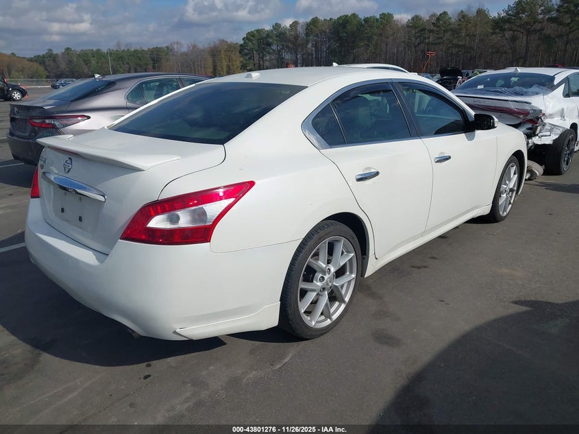 1N4AA51E29C815956 2009 NISSAN MAXIMA photo no. 4
