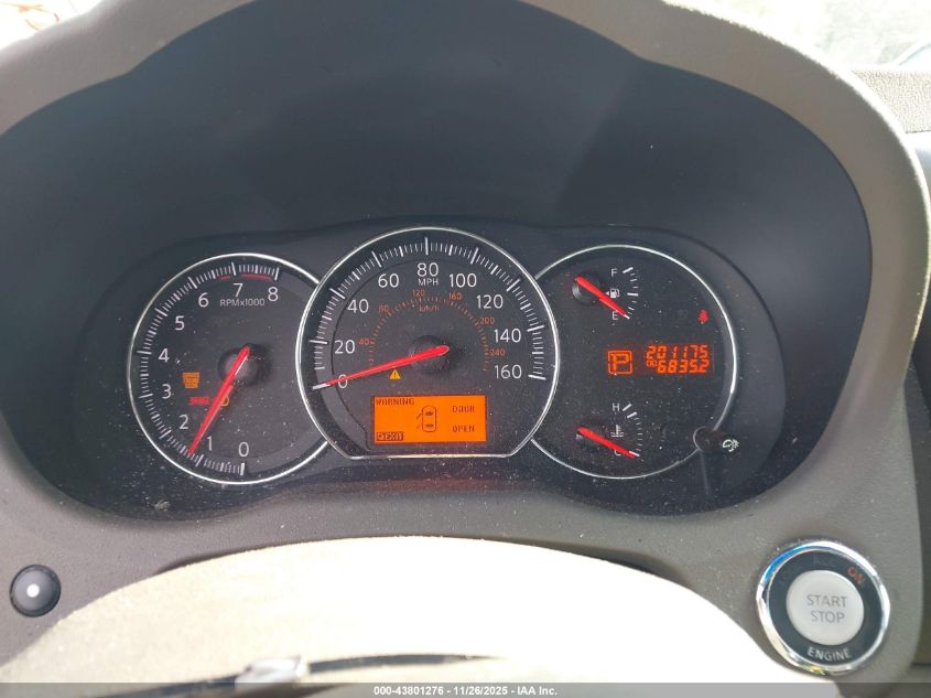 2009 Nissan Maxima 3.5 Sv VIN: 1N4AA51E29C815956 Lot: 43801276