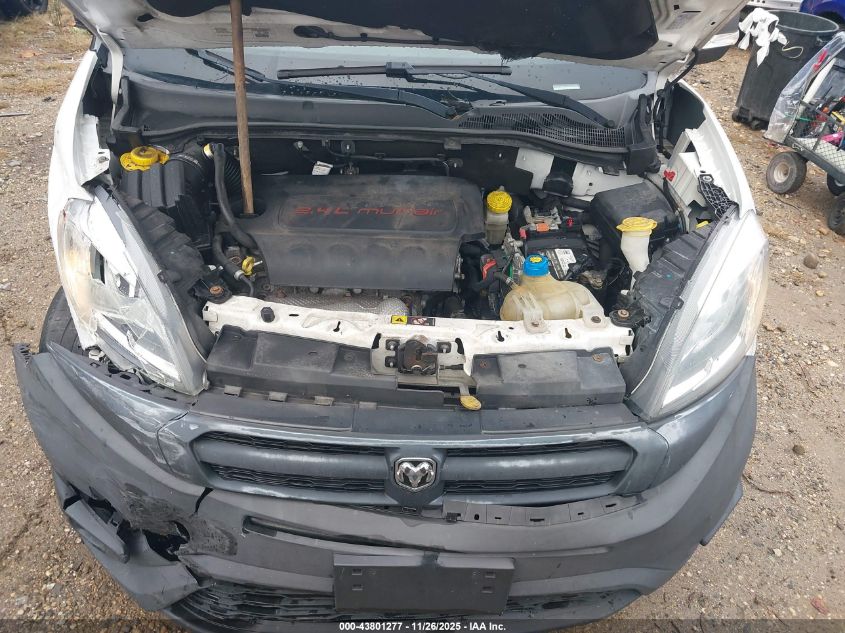 2015 Ram Promaster City Tradesman VIN: ZFBERFAT6F6A76664 Lot: 43801277