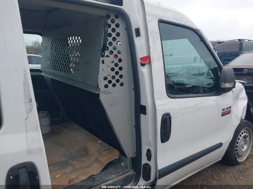 2015 Ram Promaster City Tradesman VIN: ZFBERFAT6F6A76664 Lot: 43801277