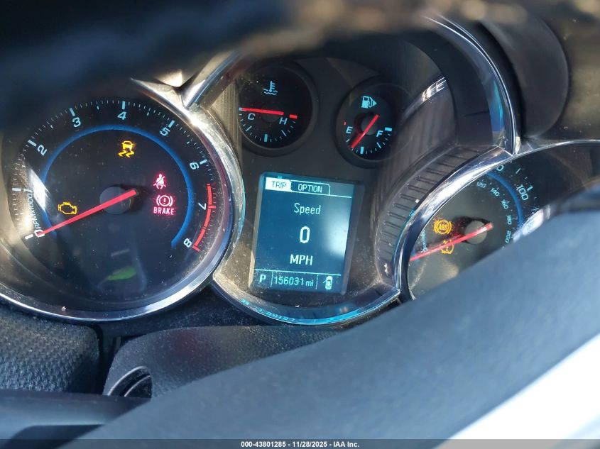 2014 Chevrolet Cruze 2Lt Auto VIN: 1G1PE5SB5E7414555 Lot: 43801285