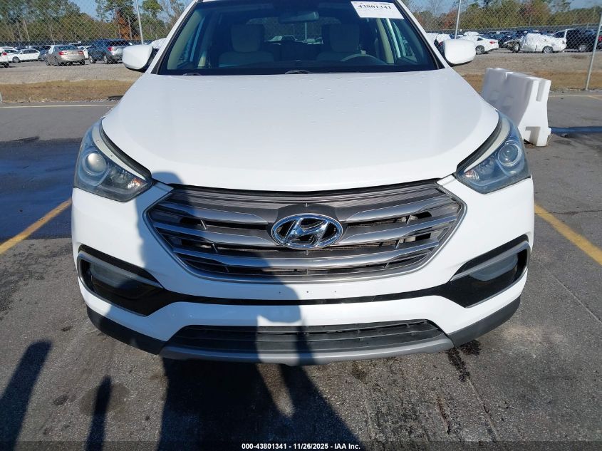 2017 Hyundai Santa Fe Sport 2.4L VIN: 5XYZT3LB0HG399186 Lot: 43801341