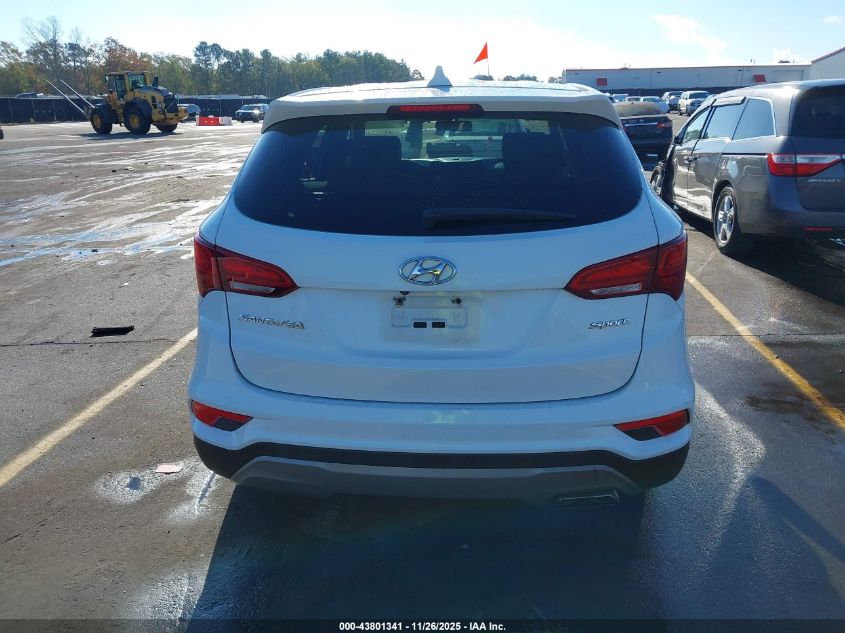 2017 Hyundai Santa Fe Sport 2.4L VIN: 5XYZT3LB0HG399186 Lot: 43801341