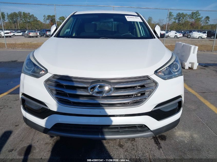 2017 Hyundai Santa Fe Sport 2.4L VIN: 5XYZT3LB0HG399186 Lot: 43801341