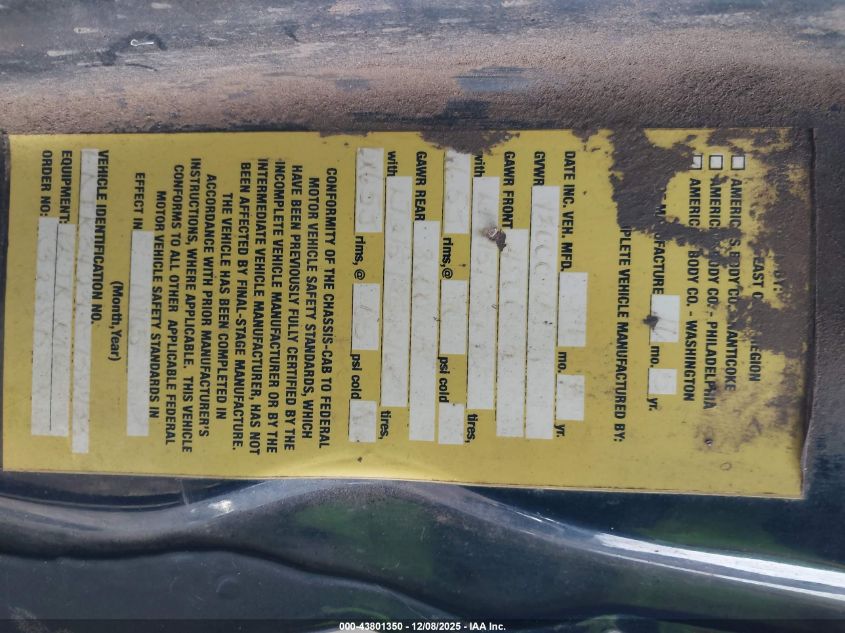 2006 GMC Sierra 3500 Chassis Work Truck VIN: 1GDJK34236E132933 Lot: 43801350