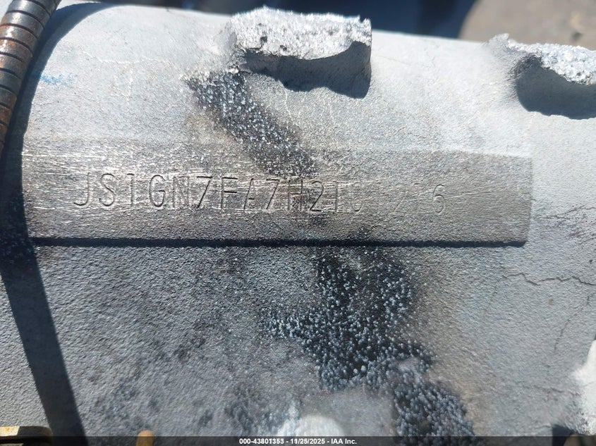 2017 Suzuki Gsx-R600 VIN: JS1GN7FA7H2101216 Lot: 43801353