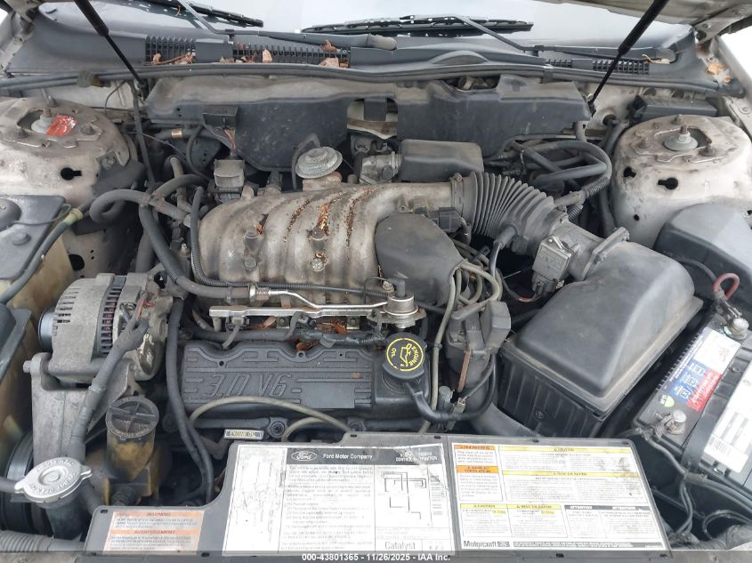 1994 Ford Taurus Gl VIN: 1FALP57U4RG263732 Lot: 43801365