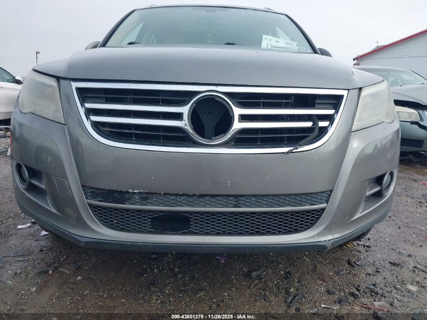 2009 Volkswagen Tiguan Se/Sel VIN: WVGBV95N99W000040 Lot: 43801379