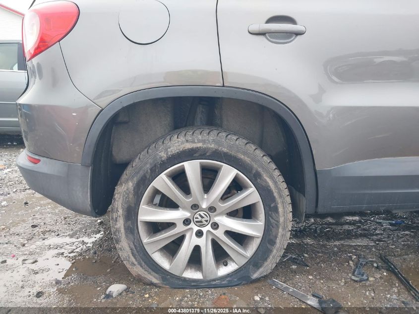 2009 Volkswagen Tiguan Se/Sel VIN: WVGBV95N99W000040 Lot: 43801379