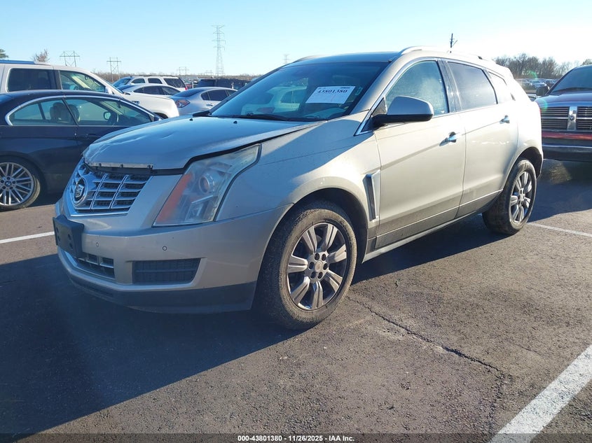 Vin: 3gyfnee39gs511912, lot: 44296838, cadillac srx luxury collection 20162