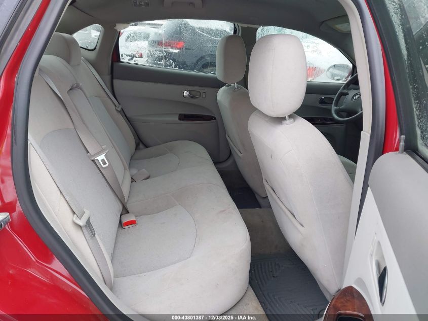 2008 Buick Lacrosse Cx VIN: 2G4WC582481198775 Lot: 43801387