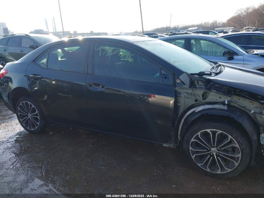 2015 Toyota Corolla S Plus VIN: 2T1BURHE7FC444637 Lot: 43801396