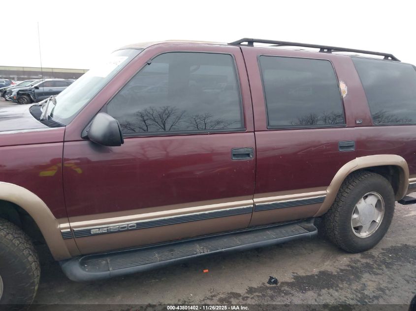 1995 GMC Yukon VIN: 1GKEK13K7SJ760642 Lot: 43801402