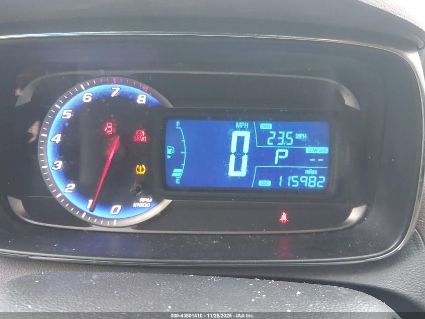 2016 Chevrolet Trax Lt VIN: KL7CJPSBXGB699232 Lot: 43801410