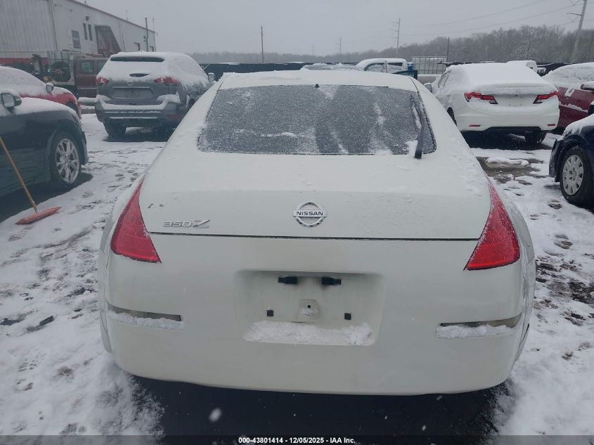 2006 Nissan 350Z VIN: JN1AZ34D66M303264 Lot: 43801414