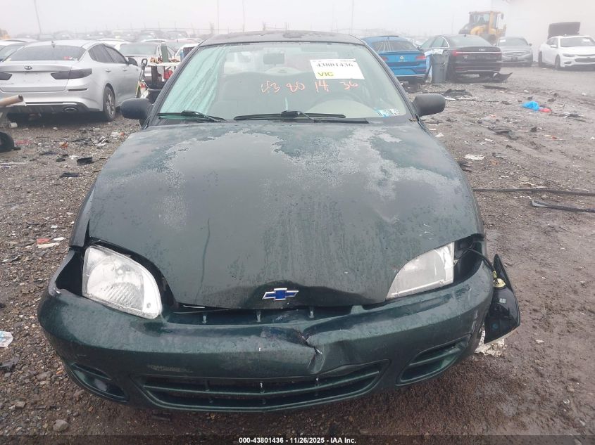 2002 Chevrolet Cavalier VIN: 1G1JC524827189444 Lot: 43801436
