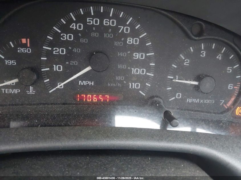 2002 Chevrolet Cavalier VIN: 1G1JC524827189444 Lot: 43801436