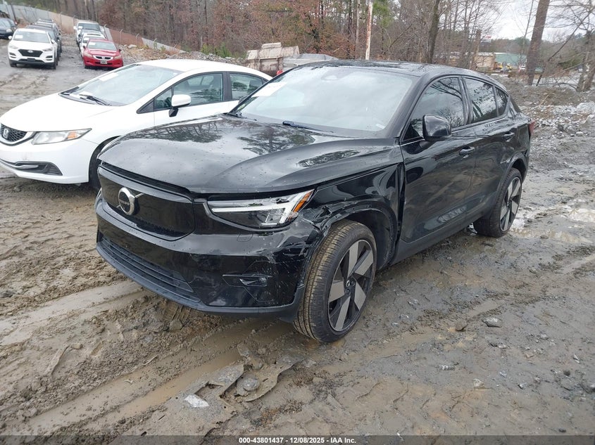 Vin: yv4ed3gb7n2009600, lot: 44296895, volvo c40 recharge pure electric p8 ultimate 20222