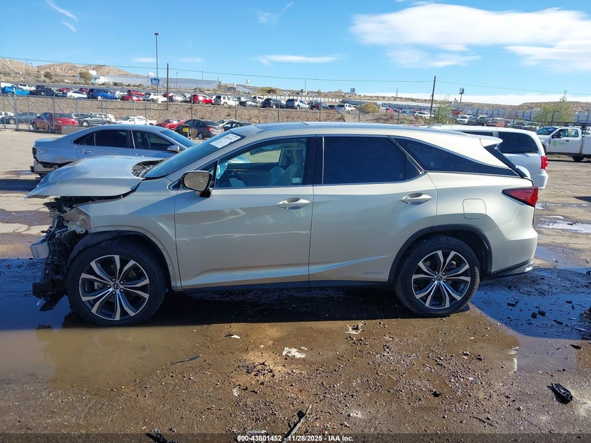 2021 Lexus Rx 450Hl VIN: JTJHGKFA5M2019516 Lot: 43801452