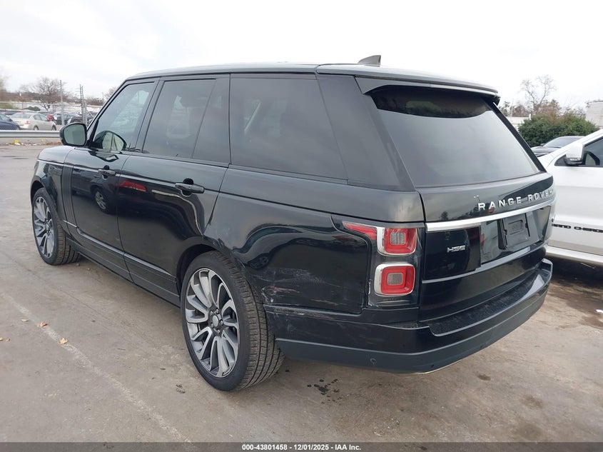 2018 Land Rover Range Rover 3.0L V6 Supercharged Hse