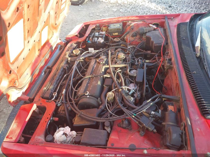 1986 Honda Prelude 1800 VIN: JHMAB5225GC012775 Lot: 43801482