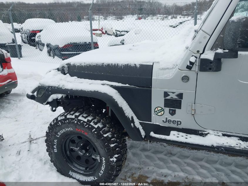 2006 Jeep Wrangler X VIN: 1J4FA39S86P728995 Lot: 43801497