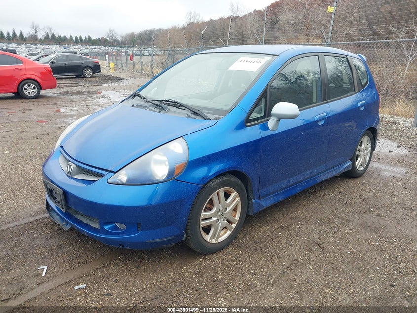 JHMGD37628S000711 2008 HONDA FIT photo no. 2