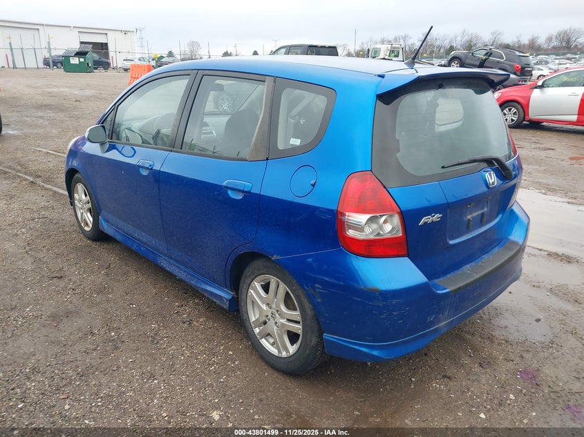 JHMGD37628S000711 2008 HONDA FIT photo no. 3