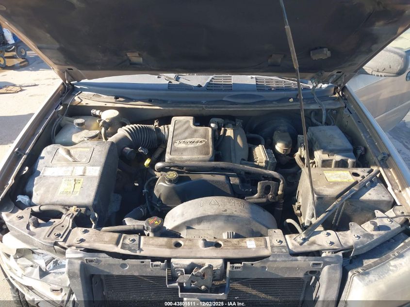 2002 Chevrolet Trailblazer Ls VIN: 1GNDS13S822487039 Lot: 43801511