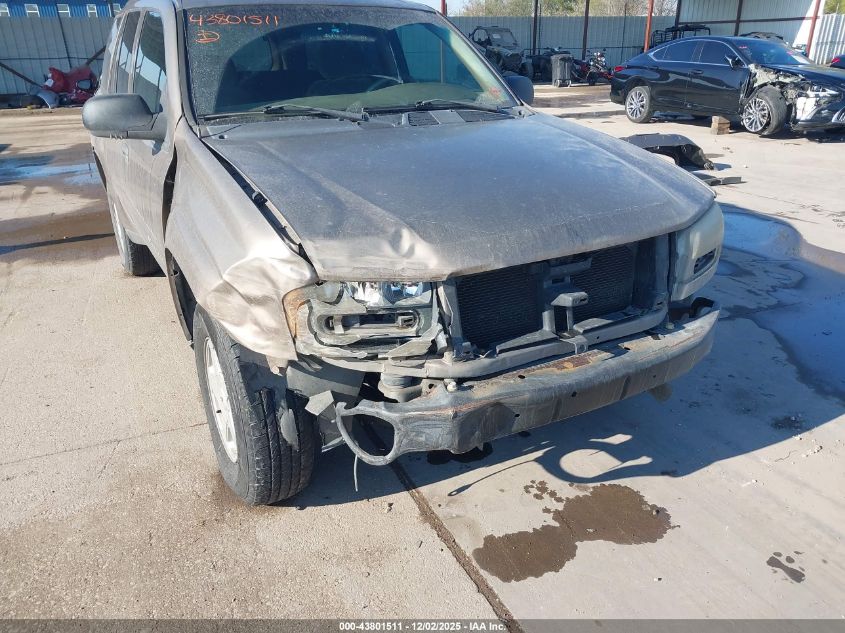 2002 Chevrolet Trailblazer Ls VIN: 1GNDS13S822487039 Lot: 43801511