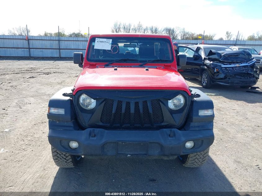 2021 Jeep Wrangler Unlimited Sport Rhd 4X4 VIN: 1C4HJXKN1MW660472 Lot: 43801512