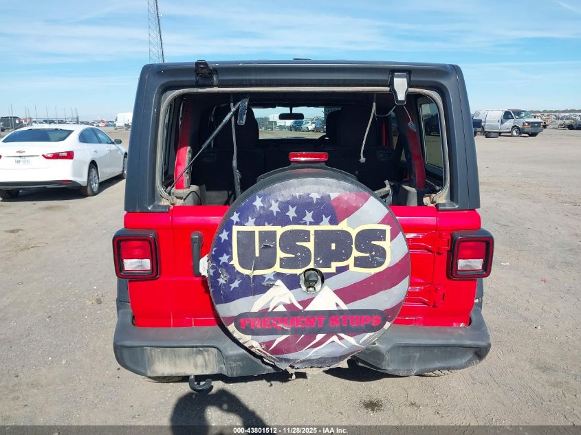 2021 Jeep Wrangler Unlimited Sport Rhd 4X4 VIN: 1C4HJXKN1MW660472 Lot: 43801512