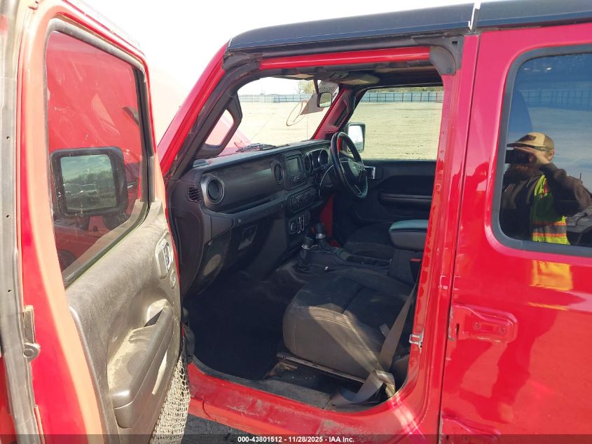 2021 Jeep Wrangler Unlimited Sport Rhd 4X4 VIN: 1C4HJXKN1MW660472 Lot: 43801512