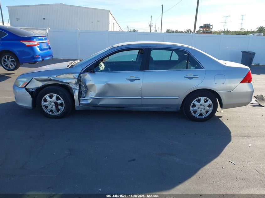 2006 Honda Accord 2.4 Lx VIN: 1HGCM56456A127713 Lot: 43801526