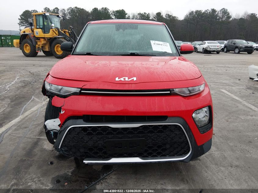 2022 Kia Soul Lx VIN: KNDJ23AU0N7158242 Lot: 43801532