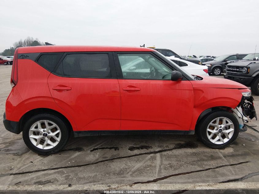 2022 Kia Soul Lx VIN: KNDJ23AU0N7158242 Lot: 43801532