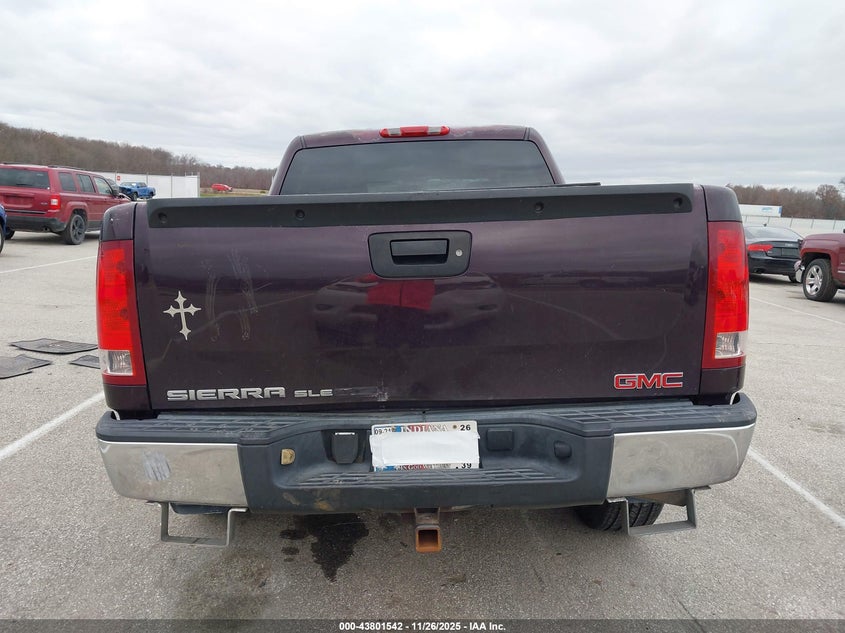 2008 GMC Sierra 1500 Sle1 VIN: 2GTEK13M181158156 Lot: 43801542