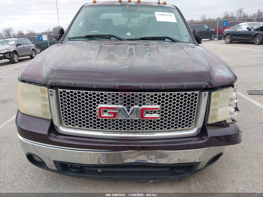 2008 GMC Sierra 1500 Sle1 VIN: 2GTEK13M181158156 Lot: 43801542