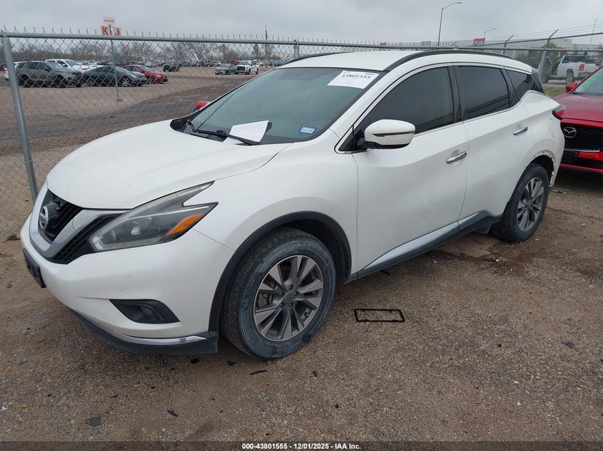 5N1AZ2MHXJN109992 2018 NISSAN MURANO photo no. 2