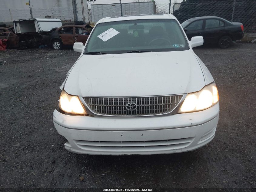 2001 Toyota Avalon Xl VIN: 4T1BF28B91U121866 Lot: 43801592