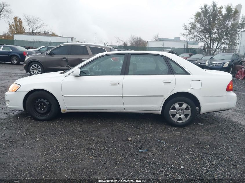 2001 Toyota Avalon Xl VIN: 4T1BF28B91U121866 Lot: 43801592